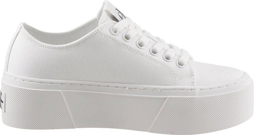 Calvin Klein Plateausneakers JENNA 19T *I met logo-opdruk vrijetijdsschoen lage schoen veterschoen