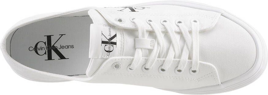 Calvin Klein Plateausneakers SHIVARY 16T in tijdloze uitstraling vrijetijdsschoen lage schoen veterschoen