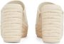 Calvin Klein Sleehakmuiltjes WEDGE ROPE SLIDE MG zomerschoen plateausool vakantie-schoen met bamboe-decoratie - Thumbnail 3