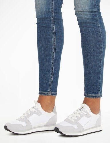 Calvin Klein Slip-on sneakers RUNNER SOCK LACEUP REFL WN
