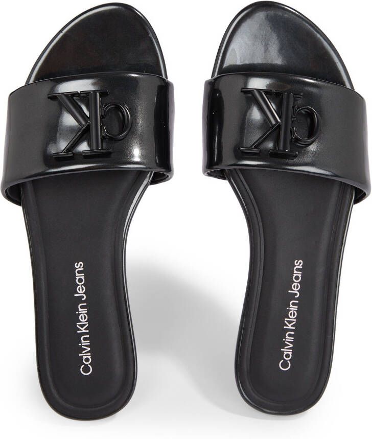 Calvin Klein Slippers FLAT SANDAL SLIDE MG MET