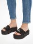 Calvin Klein Jeans Slippers met plateauzool - Thumbnail 7