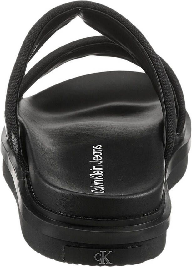 Calvin Klein Slippers FLAT MOLDED DBL BAR SANDAL CV