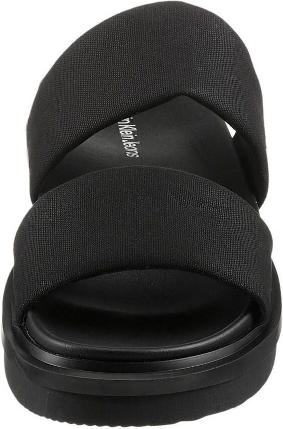 Calvin Klein Slippers FLAT MOLDED DBL BAR SANDAL CV