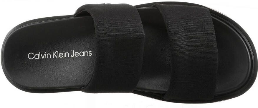 Calvin Klein Slippers FLAT MOLDED DBL BAR SANDAL CV