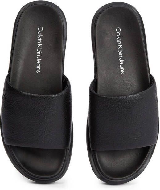 Calvin Klein Slippers FLAT MOLDED SLIDE SANDAL LTH