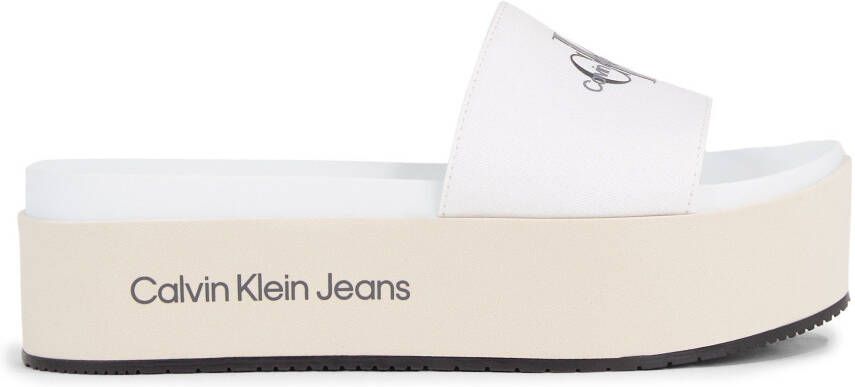 Calvin Klein Slippers FLATFORM SANDAL MET