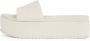 Calvin Klein Slippers FLATFORM SANDAL SLIDE IN NYLON poolslides zomerschoen strand-schoen plateausool om in te stappen - Thumbnail 5