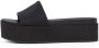 Calvin Klein Slippers FLATFORM SANDAL SLIDE IN NYLON poolslides zomerschoen strand-schoen plateausool om in te stappen - Thumbnail 5