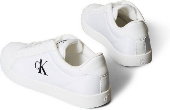 Calvin Klein Sneakers CUPSOLE LACE UP PU MG Veterschoen lage schoen vrijetijdssneaker Casual-veterschoen met CK-logo