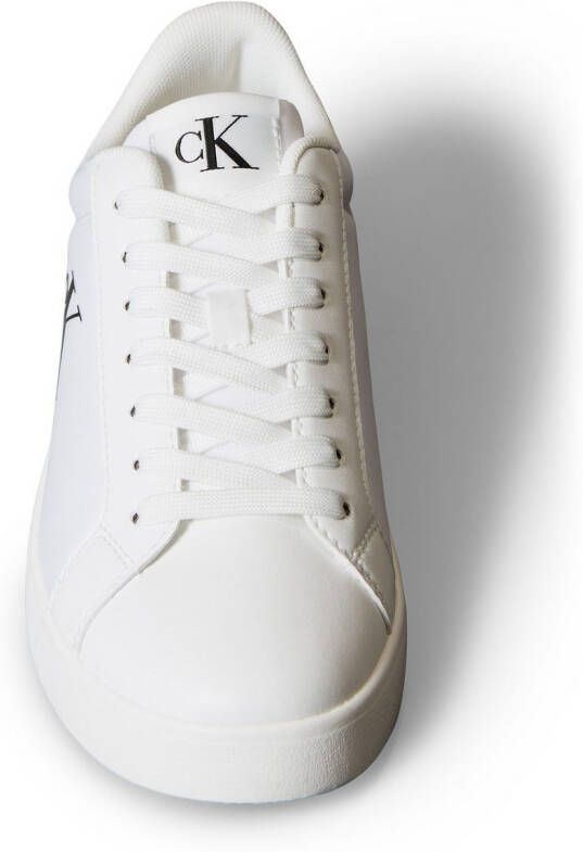 Calvin Klein Sneakers CUPSOLE LACE UP PU MG Veterschoen lage schoen vrijetijdssneaker Casual-veterschoen met CK-logo