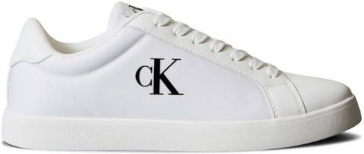 Calvin Klein Sneakers CUPSOLE LACE UP PU MG Veterschoen lage schoen vrijetijdssneaker Casual-veterschoen met CK-logo