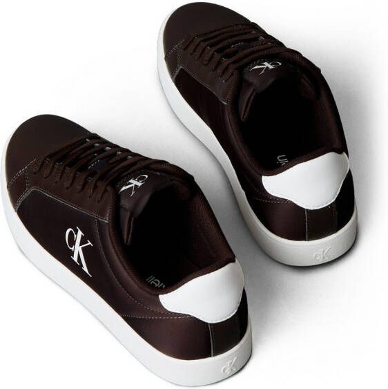 Calvin Klein Sneakers CUPSOLE LACE UP PU MG Veterschoen lage schoen vrijetijdssneaker Casual-veterschoen met CK-logo