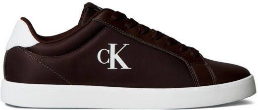 Calvin Klein Sneakers CUPSOLE LACE UP PU MG Veterschoen lage schoen vrijetijdssneaker Casual-veterschoen met CK-logo