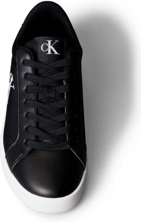 Calvin Klein Sneakers CUPSOLE LACE UP PU MG Veterschoen lage schoen vrijetijdssneaker Casual-veterschoen met CK-logo