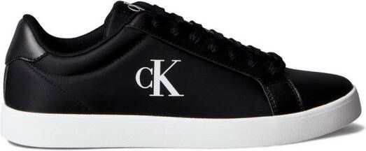 Calvin Klein Sneakers CUPSOLE LACE UP PU MG Veterschoen lage schoen vrijetijdssneaker Casual-veterschoen met CK-logo