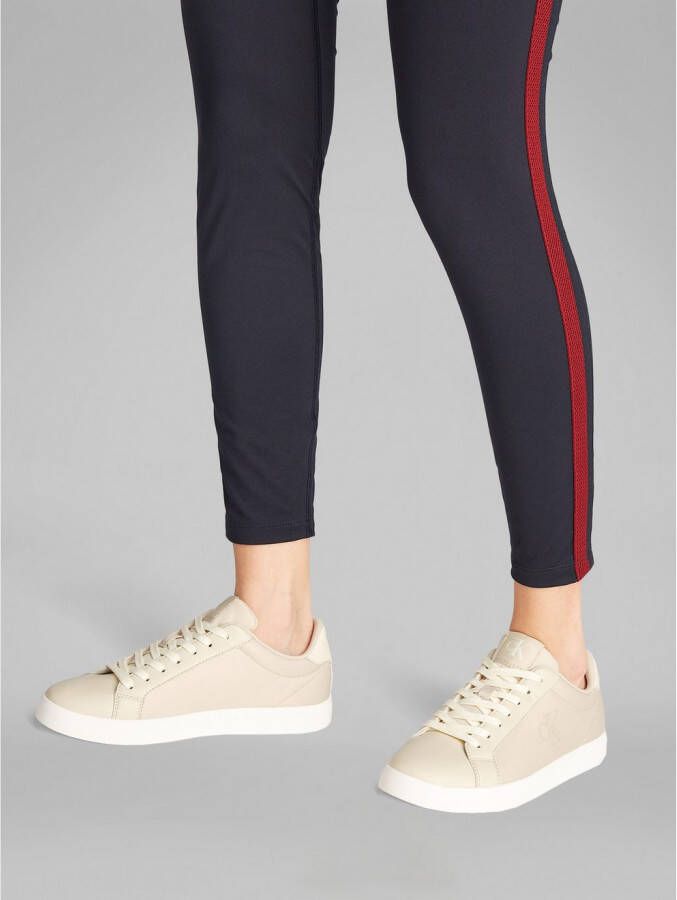 Calvin Klein Sneakers 3 CUPSOLE NY WN veterschoenen vrijetijdssneaker lage schoen met gewatteerde schacht