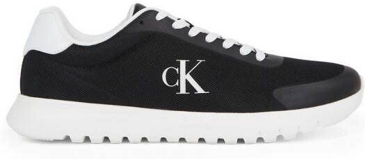Calvin Klein Sneakers 3 EVA RUNNER MESH vrijetijdsschoen lage schoen veterschoen met contrast bies