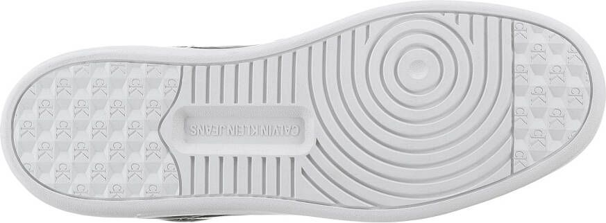 Calvin Klein Sneakers BASKET CUPS LACEUP HIGH LTH met witte plateauzool