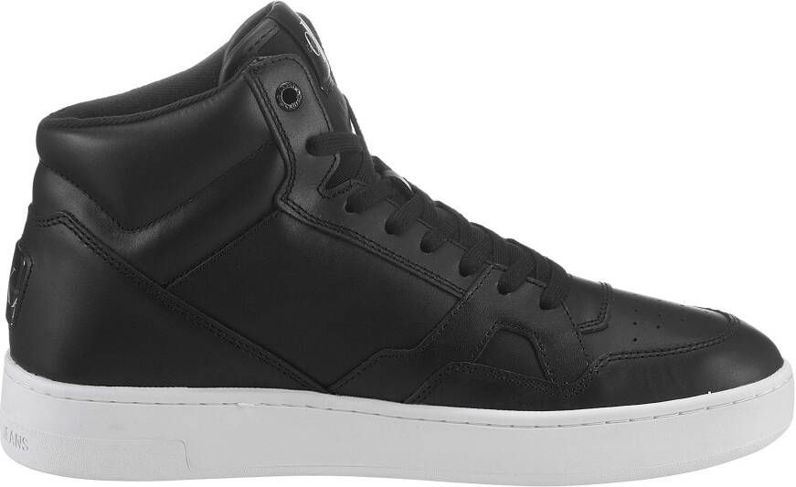 Calvin Klein Sneakers BASKET CUPS LACEUP HIGH LTH met witte plateauzool