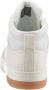 Calvin Klein Basket Cupsole Mid Mono Hoge sneakers Leren Sneaker Dames Wit - Thumbnail 9