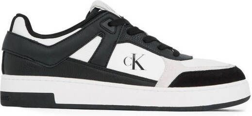 Calvin Klein Sneakers BASKET CUP LOW LACEUP LTH MIX basket-sneaker veterschoen halfschoen vrijetijdsschoen met ck-logo