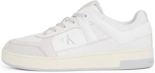 Calvin Klein Sneakers BASKET CUP LOW LACEUP LTH MIX basket-sneaker veterschoen halfschoen vrijetijdsschoen met ck-logo