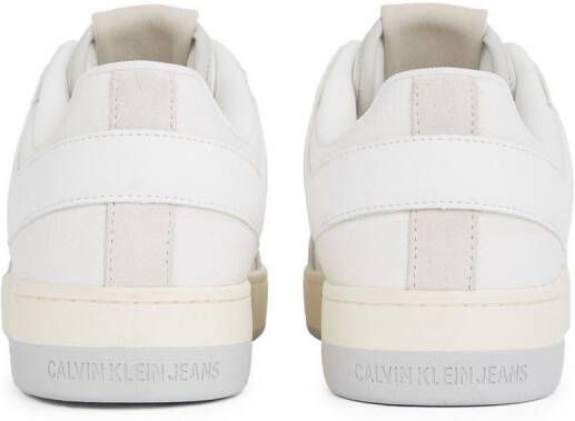 Calvin Klein Sneakers BASKET CUP LOW LACEUP LTH MIX basket-sneaker veterschoen halfschoen vrijetijdsschoen met ck-logo
