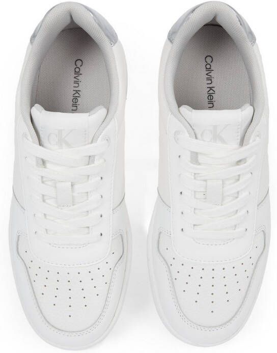 Calvin Klein Sneakers BASKET CUPSOLE LOW MG basket-veterschoen lage schoen vrijetijdssneaker met plateauzool