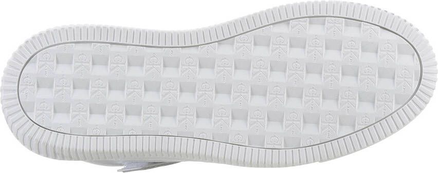Calvin Klein Sneakers CHUNKY CUPSOLE LACEUP MID M met zilverkleurige accenten