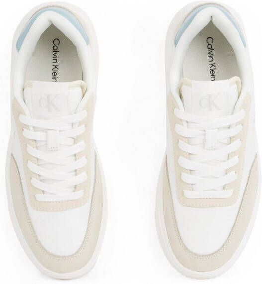 Calvin Klein Sneakers CHUNKY CUPSOLE LOW MIX IN vrijetijdsschoen lage schoen veterschoen met ck-logo