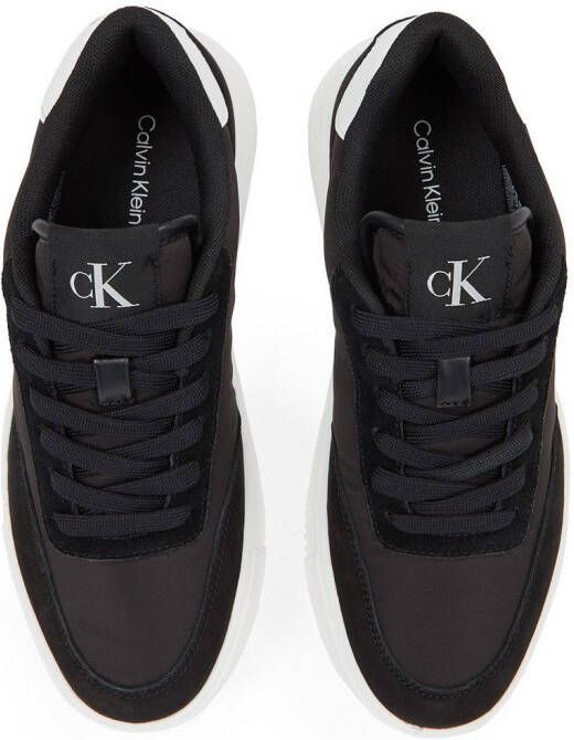 Calvin Klein Sneakers CHUNKY CUPSOLE LOW MIX IN vrijetijdsschoen lage schoen veterschoen met ck-logo