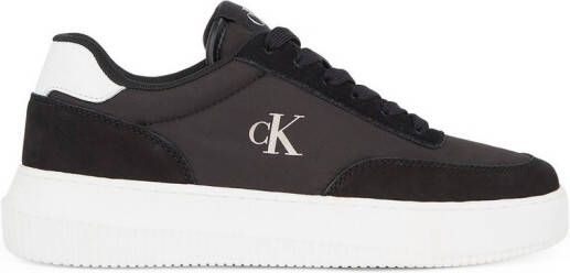 Calvin Klein Sneakers CHUNKY CUPSOLE LOW MIX IN vrijetijdsschoen lage schoen veterschoen met ck-logo