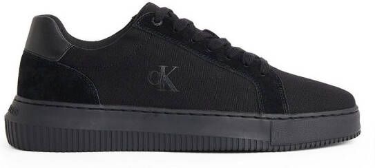 Calvin Klein Sneakers CHUNKY CUPSOLE MG CANVAS halfschoen veterschoen vrijetijdssneaker met zij ck-logo