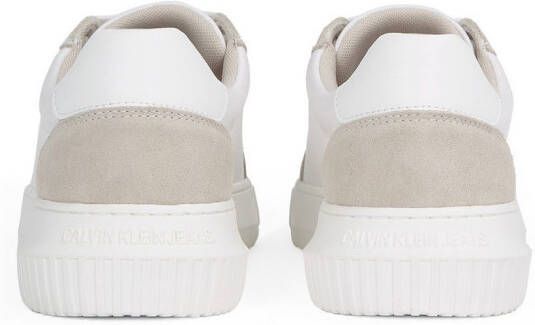 Calvin Klein Sneakers CHUNKY CUPSOLE MG CANVAS halfschoen veterschoen vrijetijdssneaker met zij ck-logo