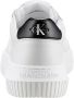 Calvin Klein Plateausneakers CHUNKY CUPSOLE MONO LTH WN vrijetijdsschoen lage schoen veterschoen met ck-opdruk aan de zijkant - Thumbnail 14