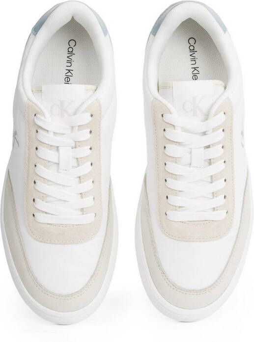 Calvin Klein Sneakers CLASSIC CUPSOLE MIX IN veterschoenen vrijetijdsschoen lage schoen met plateauzool
