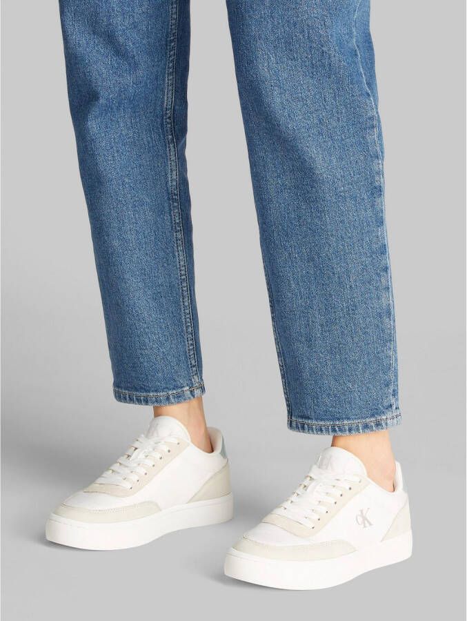 Calvin Klein Sneakers CLASSIC CUPSOLE MIX IN veterschoenen vrijetijdsschoen lage schoen met plateauzool