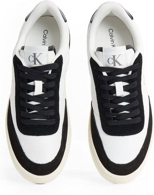 Calvin Klein Sneakers CLASSIC CUPSOLE MIX IN veterschoenen vrijetijdsschoen lage schoen met plateauzool