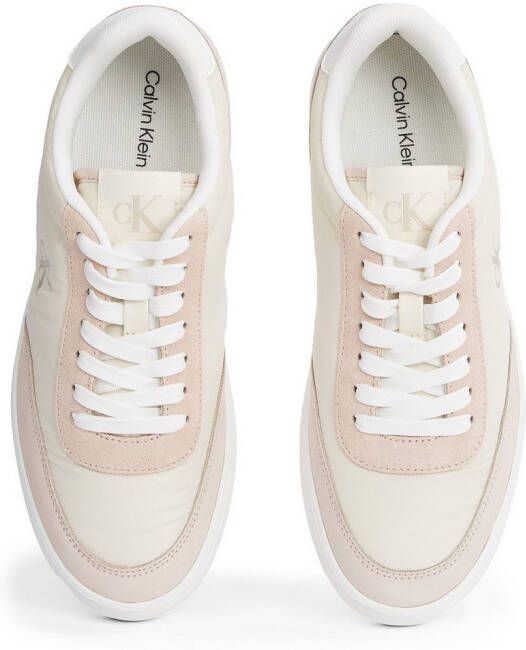 Calvin Klein Sneakers CLASSIC CUPSOLE MIX IN veterschoenen vrijetijdsschoen lage schoen met plateauzool