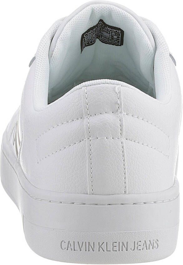 Calvin Klein Sneakers CUPSOLE LACEUP BASKET LOW LTH met ck-logo opzij