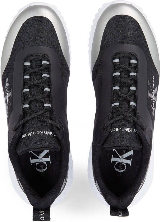 Calvin Klein Sneakers EVA RUNNER LOW LACE MIX ML WN vrijetijdsschoen lage schoen veterschoen met lichte loopzool