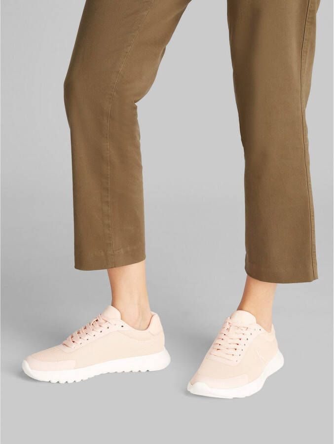 Calvin Klein Sneakers met sleehak 3 EVA RUNNER MESH WN vrijetijdsschoen lage schoen veterschoen met logo-opdruk