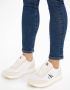 Calvin Klein Sportieve Beige Veterschoenen met Contrastdetails Beige Dames - Thumbnail 44