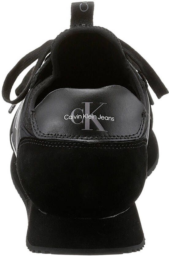 Calvin Klein Slip-on sneakers RUNNER SOCK LACEUP met elastische instap