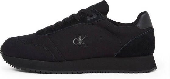 Calvin Klein Sneakers RUNNER SOCK LACEUP MG CANVAS vrijetijdsschoen lage schoen veterschoen in klassieke uitstraling