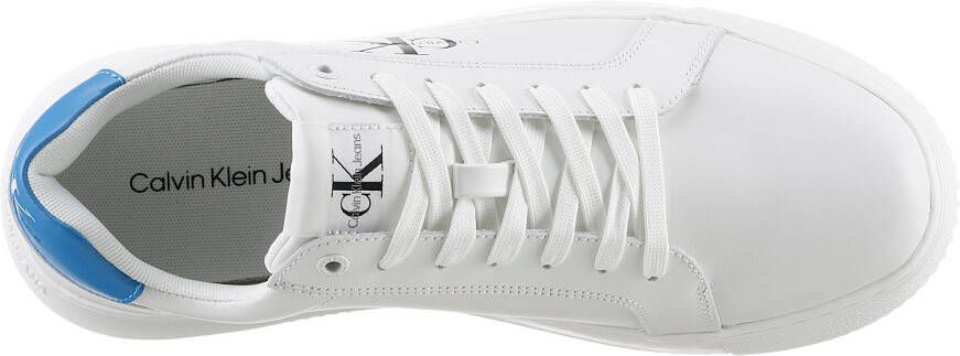 Calvin Klein Sneakers SEAMUS 20L met contrastafwerking vrijetijdsschoen halve schoen veterschoen