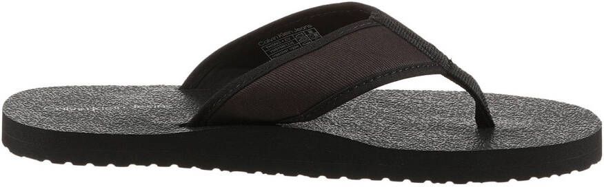 Calvin Klein Teenslippers THONG+ CV Zomerschoen strandschoen badschoen slippers met zacht teenstuk