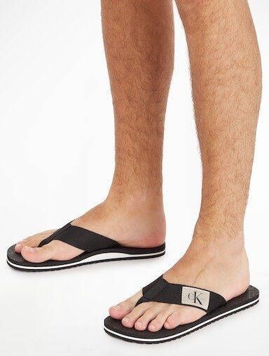 Calvin Klein Teenslippers WEBBING met merk