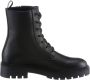 Calvin Klein Veterlaarsjes COMBAT MID LACEUP BOOT ZIP WN met logo-opschrift opzij - Thumbnail 6